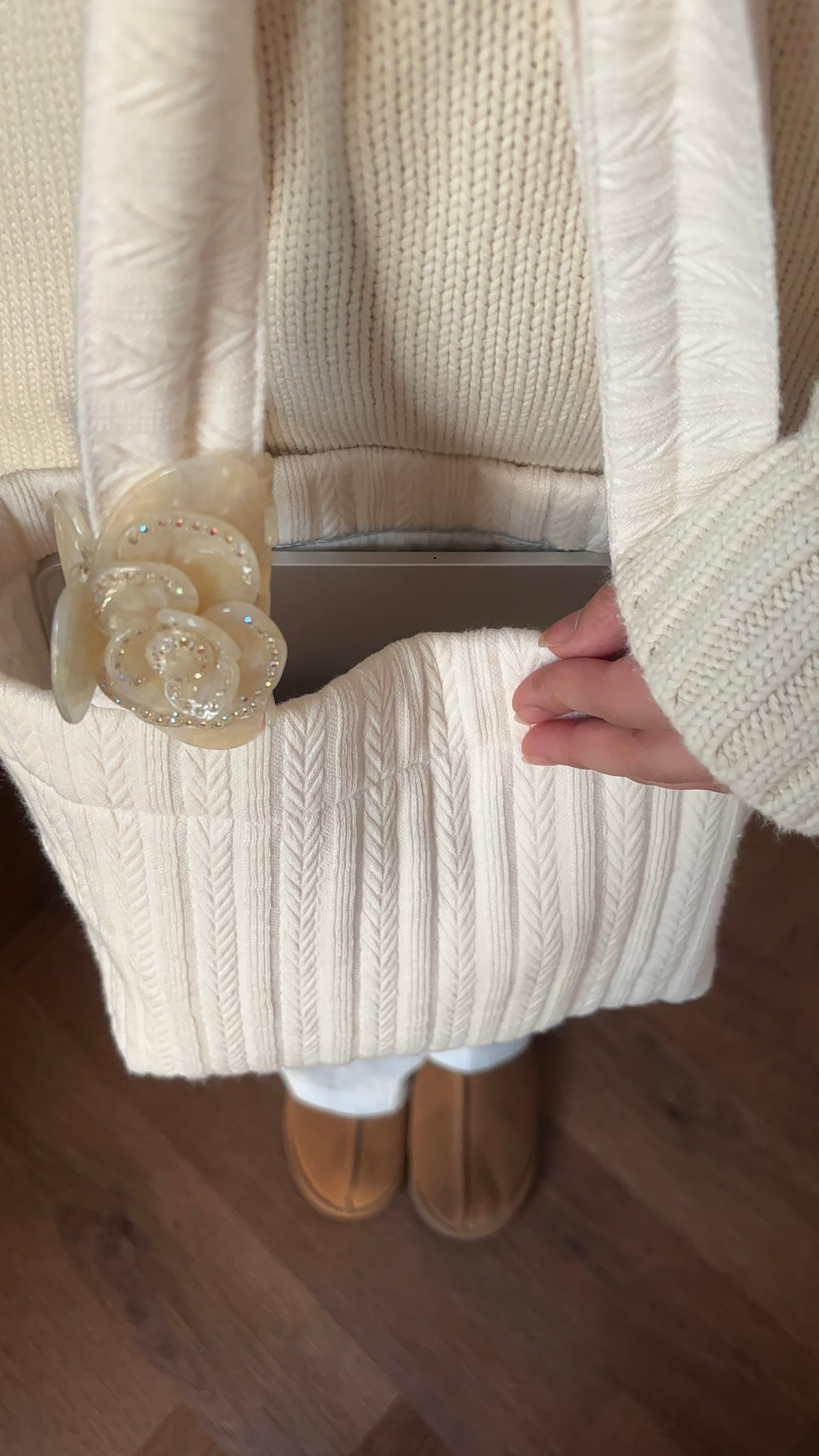 Vanilla tote