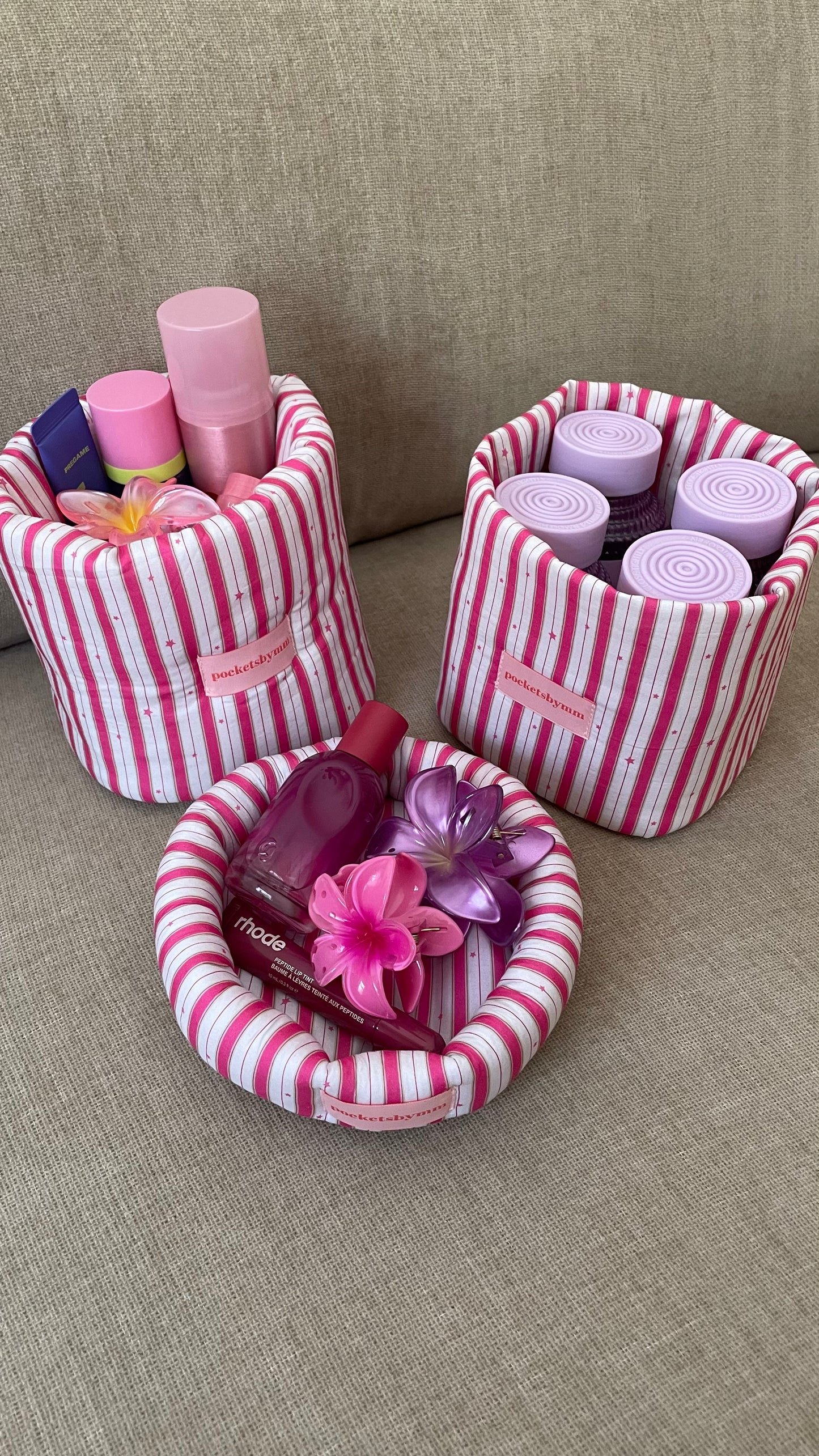 Raspberry sorbet pocket