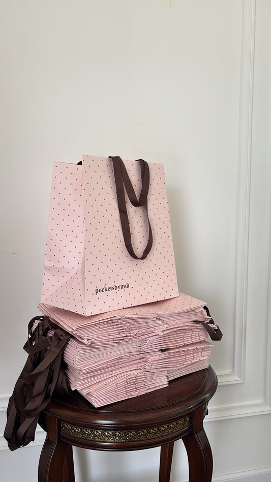 Pocketsbymm paper bag